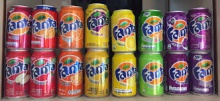 fanta orange 330ml - product's photo