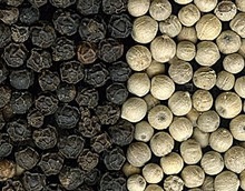 giant black pepper / white pepper - product's photo