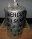 pure liquid mercury and red mercury 99.99% - product's photo