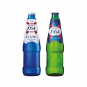 beer kronenbourg 1664 blanc 250ml blue bottle  - product's photo