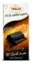 70% dark chocolate w. orange cream no added sugars - product's photo